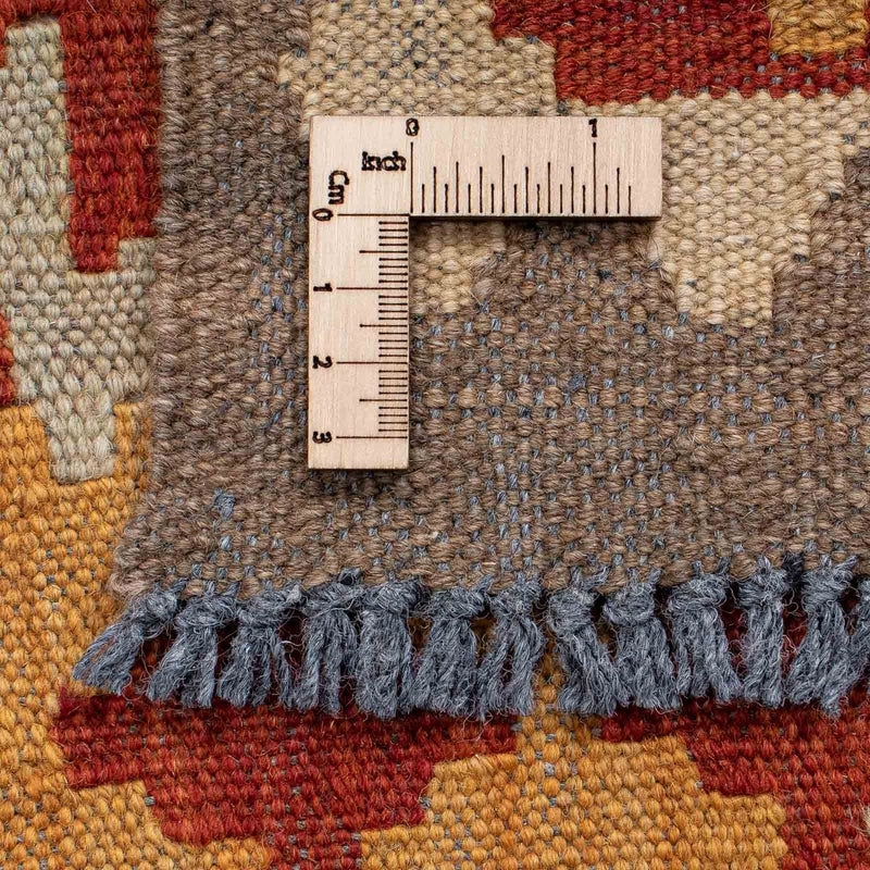 Kelim Teppich - Splash 206 x 66 cm - mehrfarbig