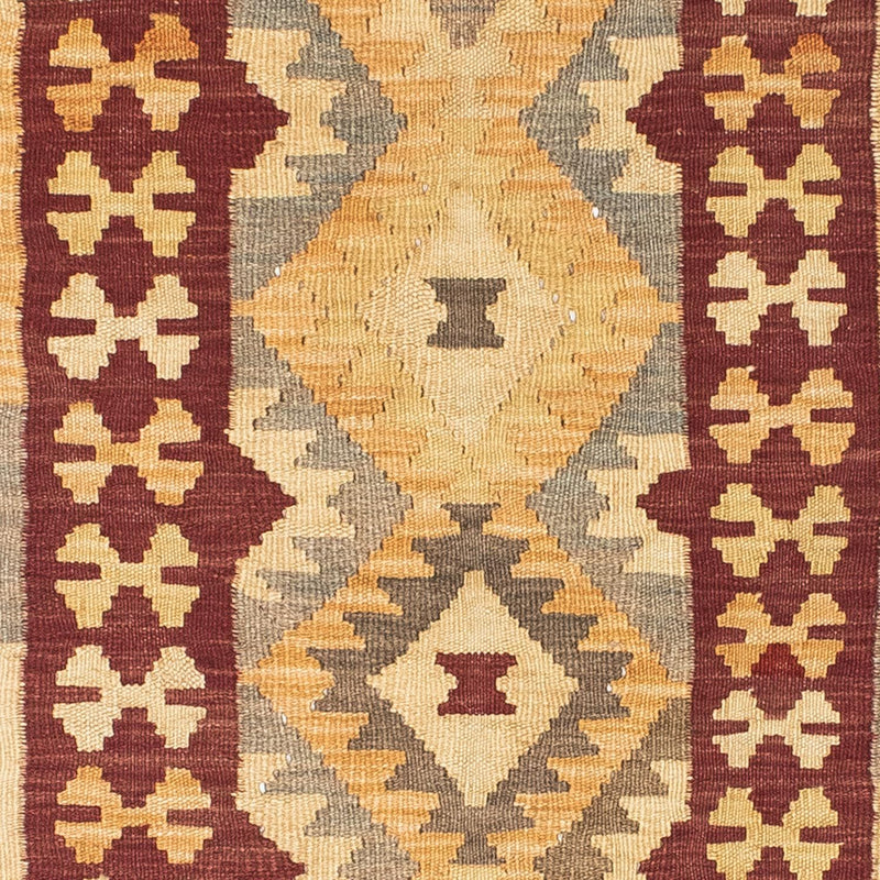 Kelim Teppich - Oriental 195 x 79 cm - braun