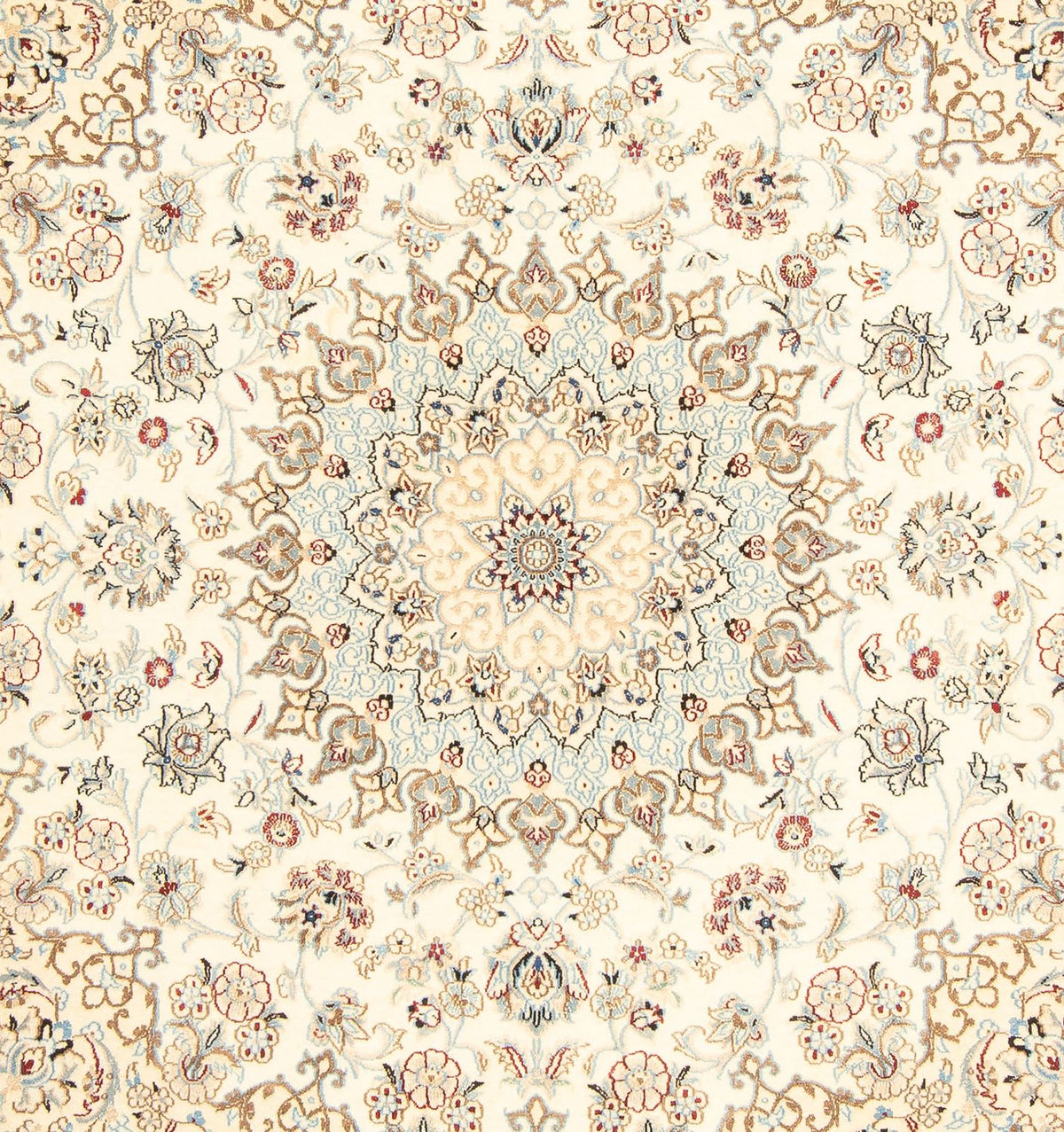 Perserteppich - Nain - Royal 203 x 202 cm Teppich Quadratisch