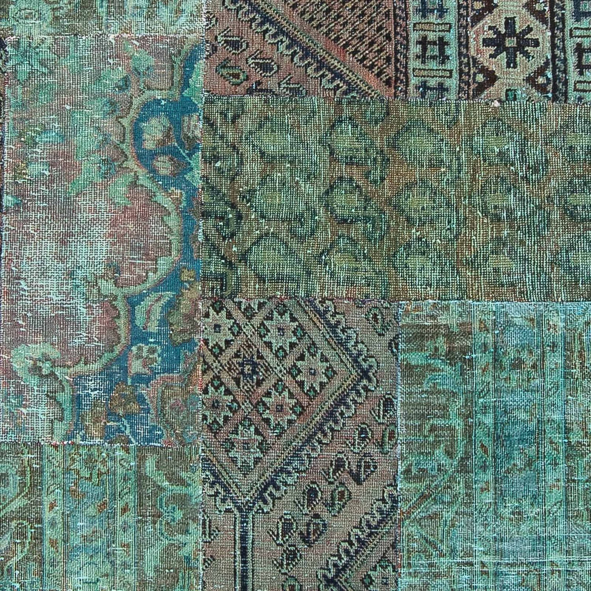 Patchwork Teppich 234 x 150 cm