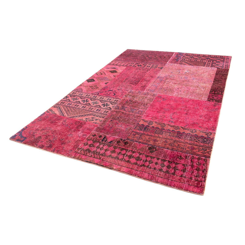 Patchwork Teppich 237 x 151 cm