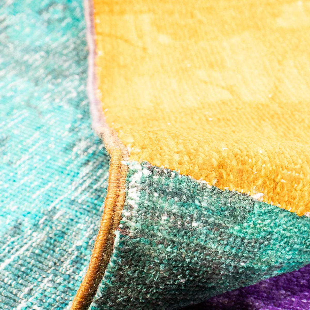 Patchwork Teppich 232 x 164 cm