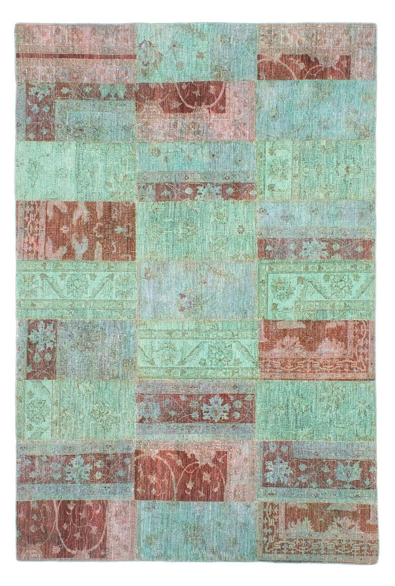 Patchwork Teppich 270 x 182 cm