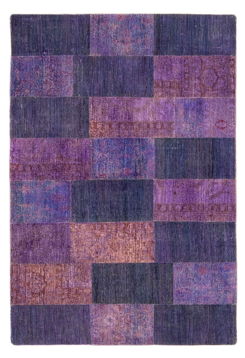 Patchwork Teppich 237 x 165 cm