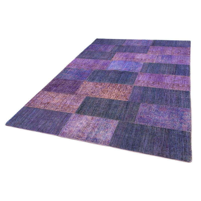 Patchwork Teppich 237 x 165 cm