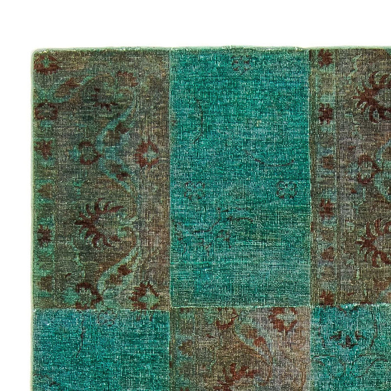Patchwork Teppich 243 x 149 cm