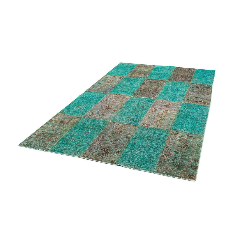Patchwork Teppich 243 x 149 cm