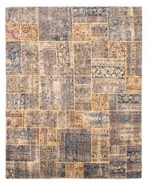 Patchwork Teppich 303 x 240 cm