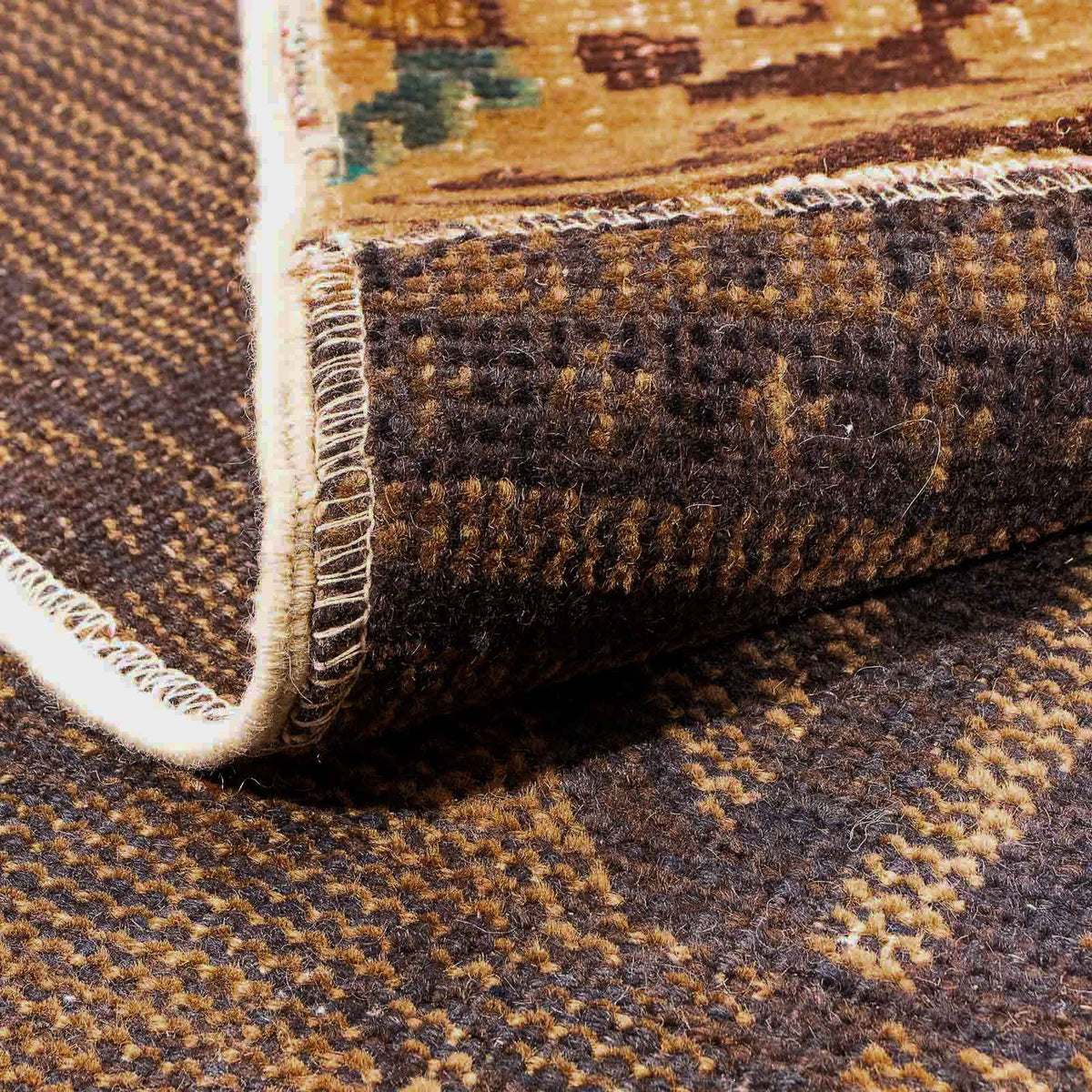 Patchwork Teppich 271 x 179 cm