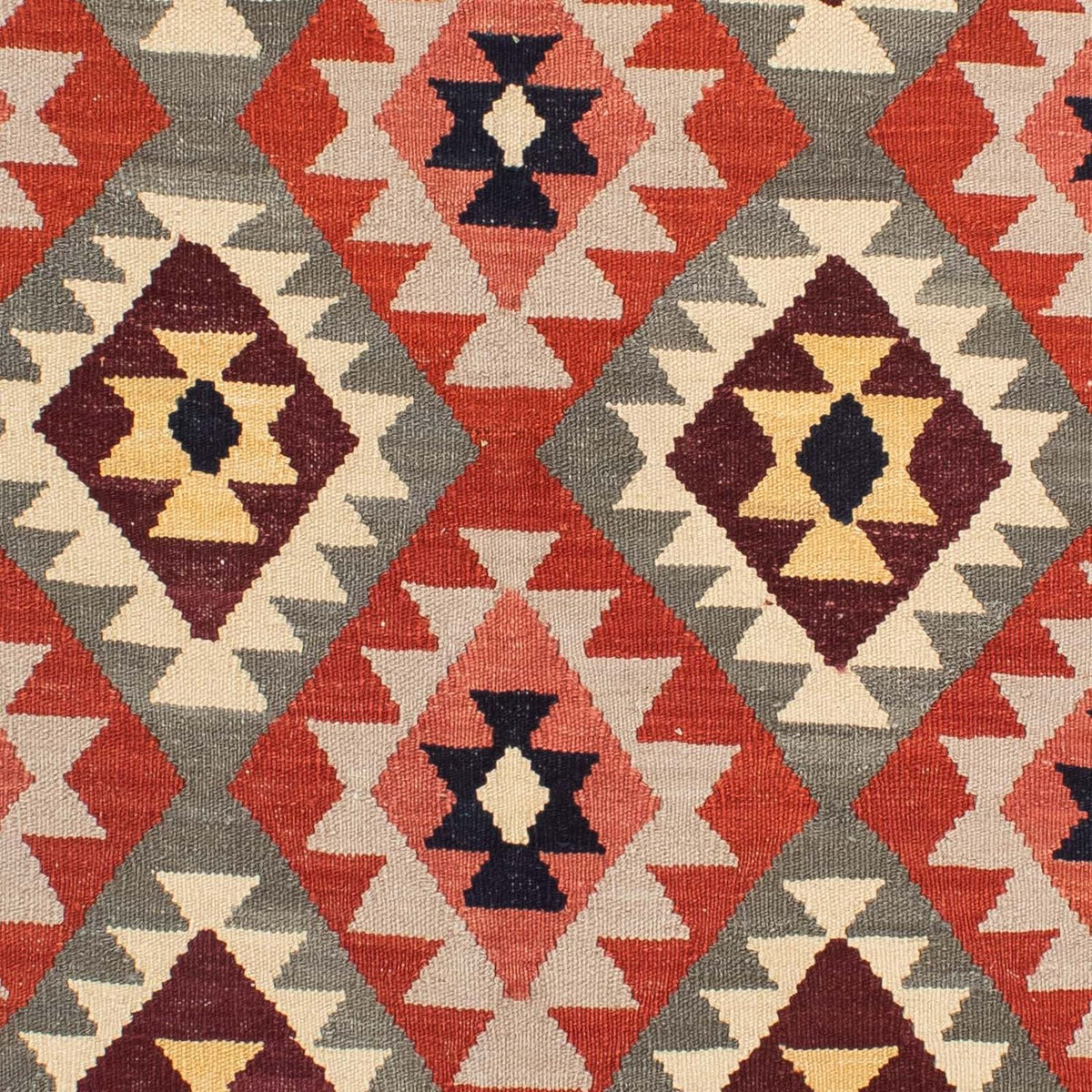 Kelim Teppich - Splash 207 x 163 cm - mehrfarbig