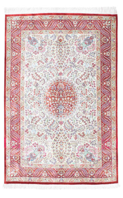 Ghom Teppich 102x159cm - Perserteppich