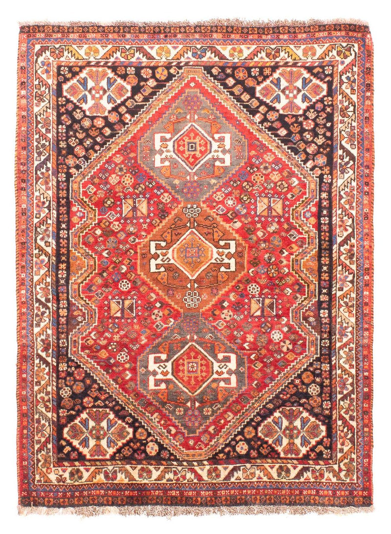 Perserteppich - Nomadic 155 x 112 cm - rot