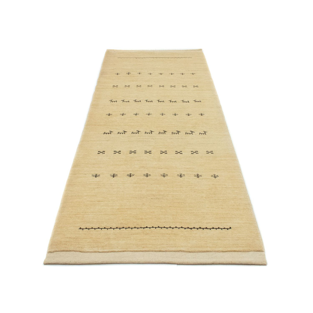 Gabbeh Teppich - Perser 255 x 85 cm