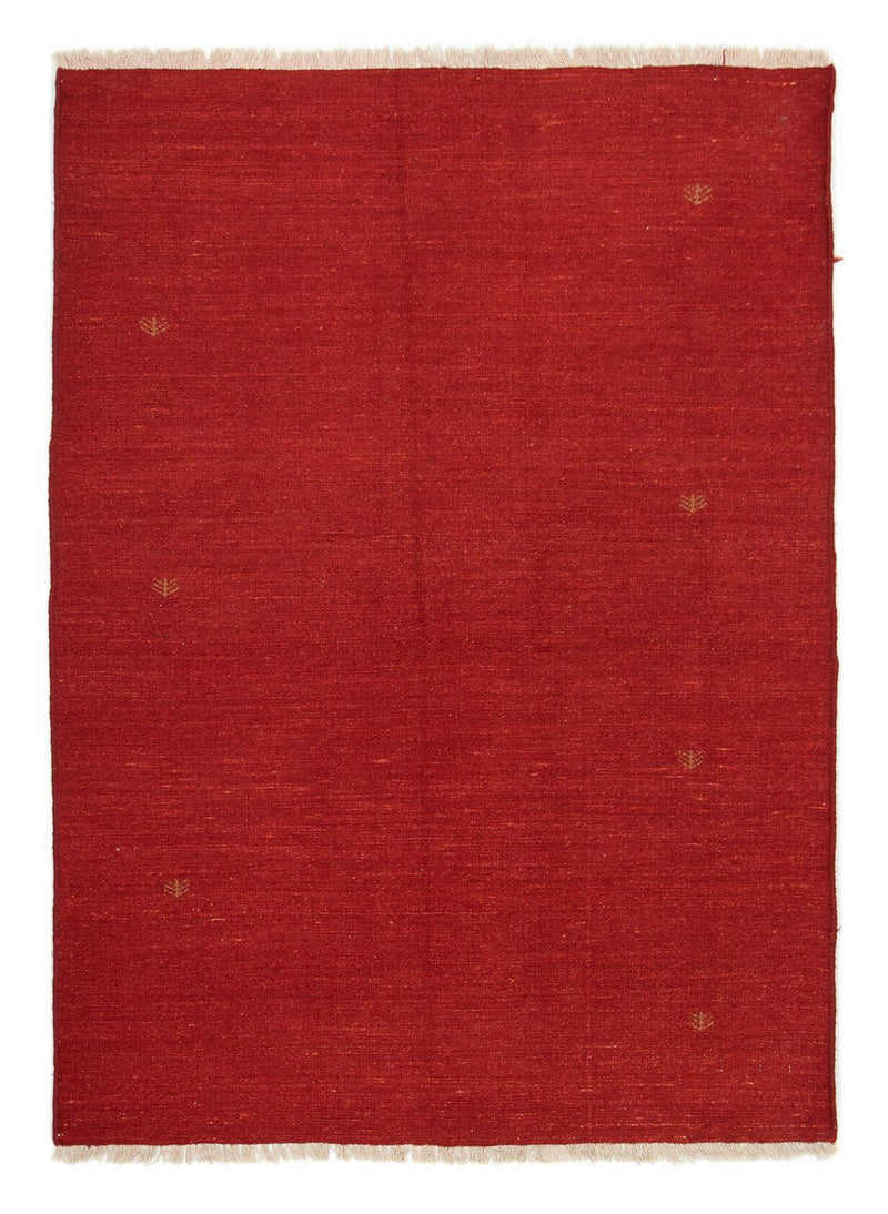 Gabbeh Teppich - Perser 194 x 140 cm - rot