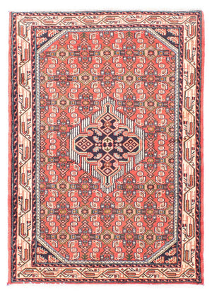 Perserteppich - Nomadic 145 x 105 cm - rot