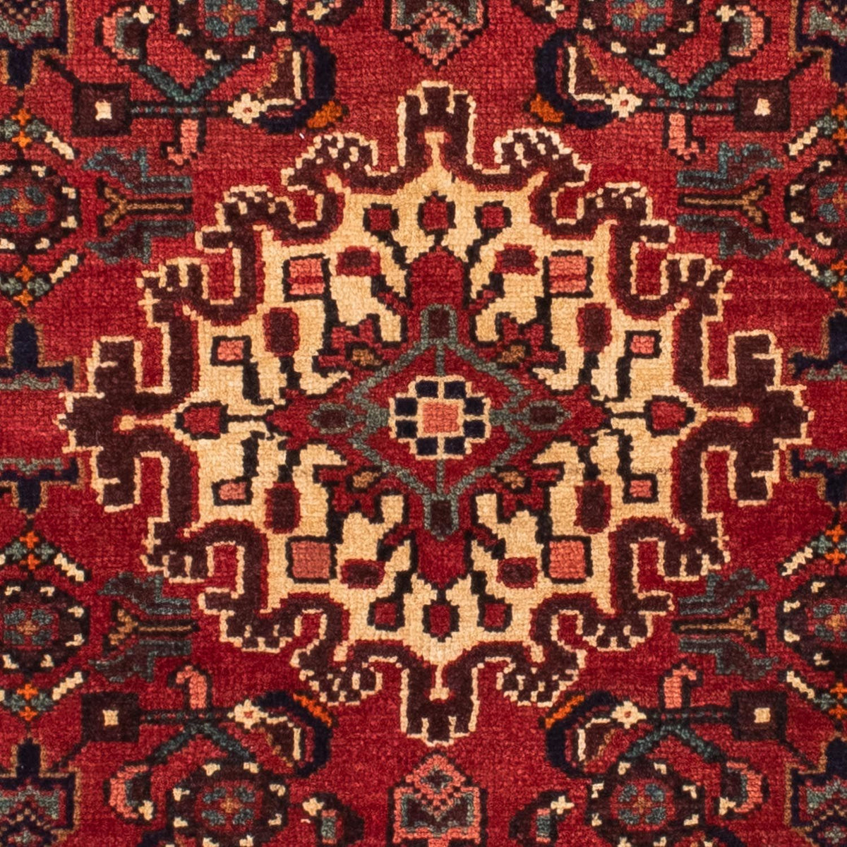 Perserteppich - Nomadic 162 x 110 cm - dunkelrot