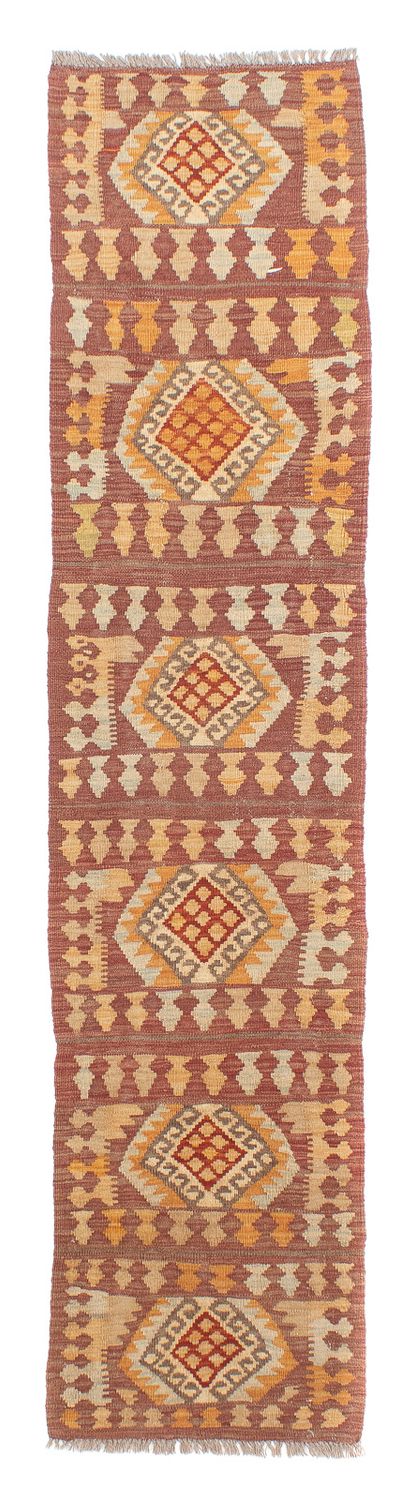 Kelim Teppich - Splash 248 x 49 cm - mehrfarbig