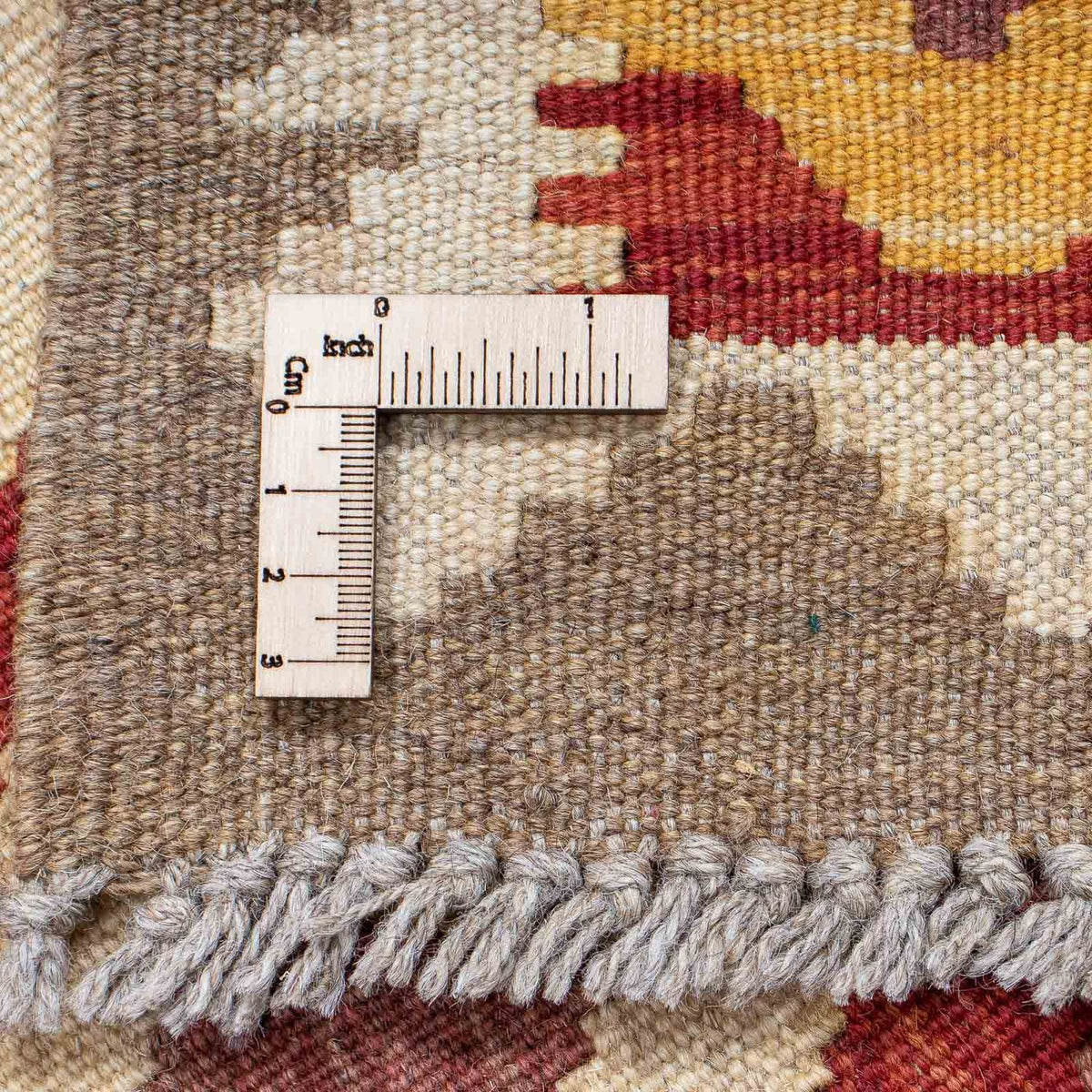 Kelim Teppich - Splash 192 x 49 cm - mehrfarbig