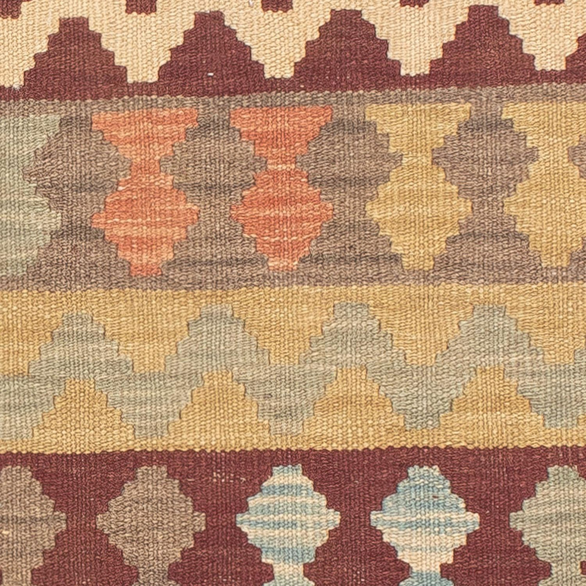 Kelim Teppich - Splash 200 x 62 cm - mehrfarbig