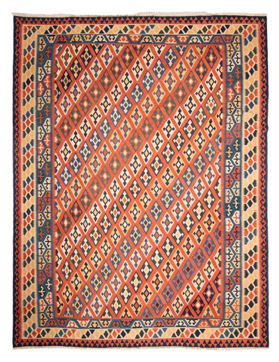 Kelim Fars Teppich 308x388cm