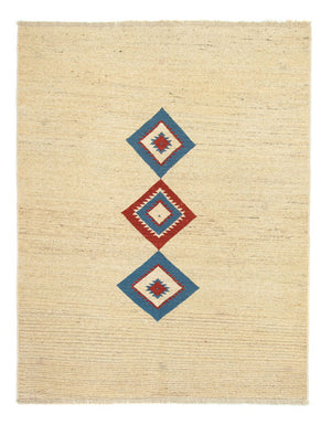 Gabbeh Teppich - Perser 190 x 148 cm - beige