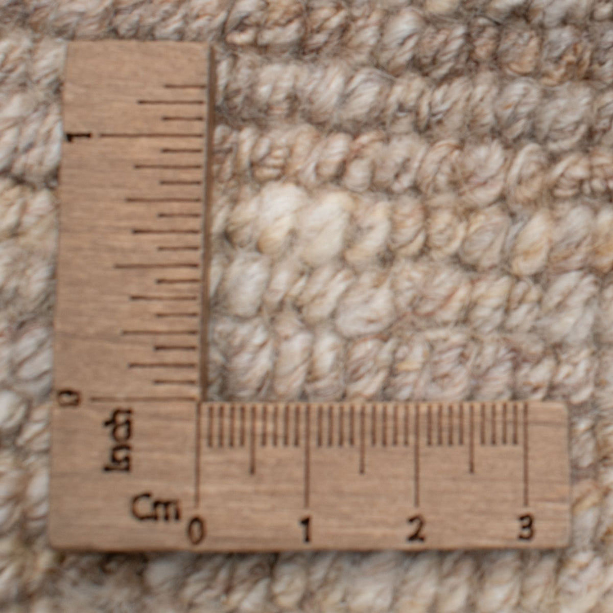 Gabbeh Teppich - Perser - 104 x 77 cm - natur