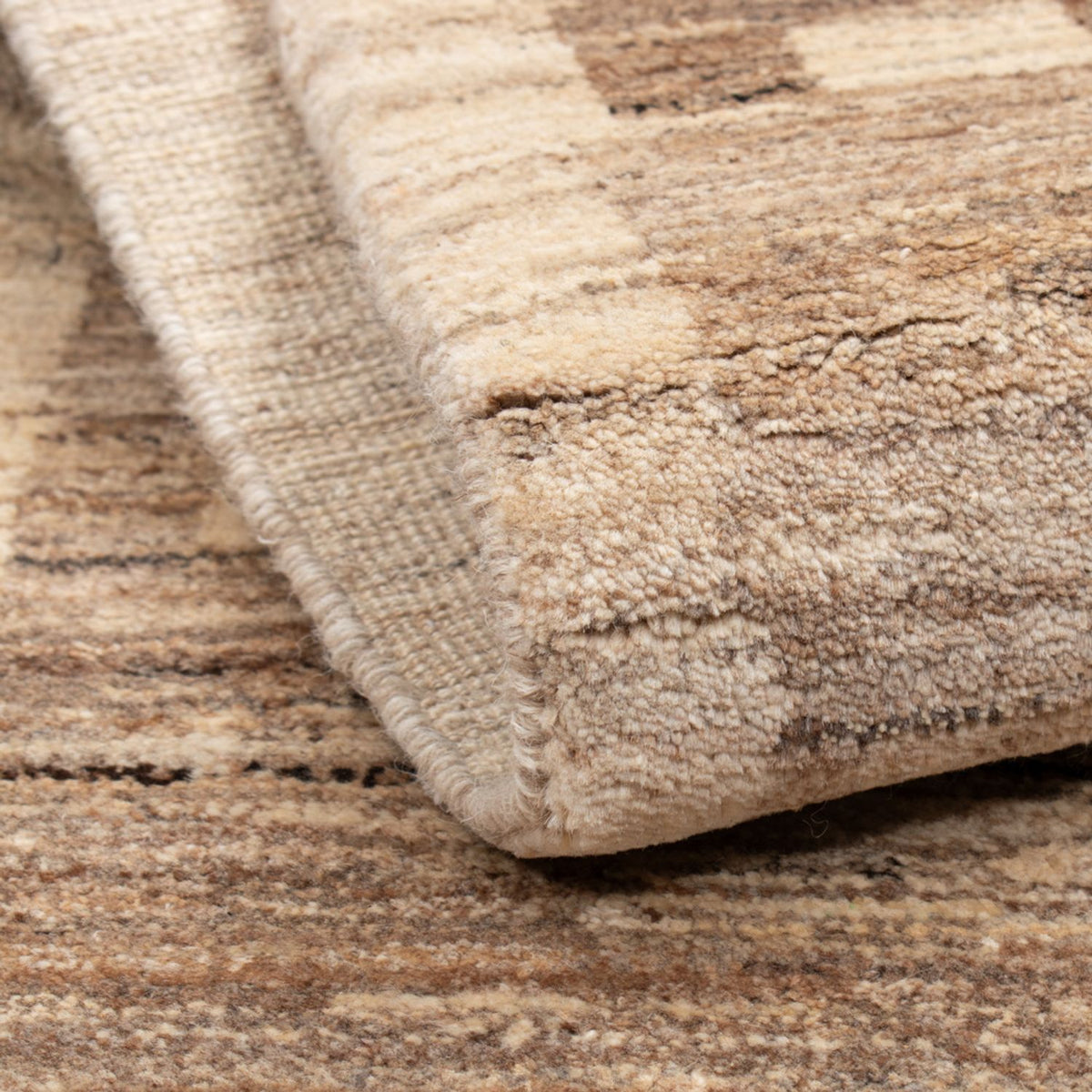 Gabbeh Teppich - Perser - 127 x 72 cm - natur