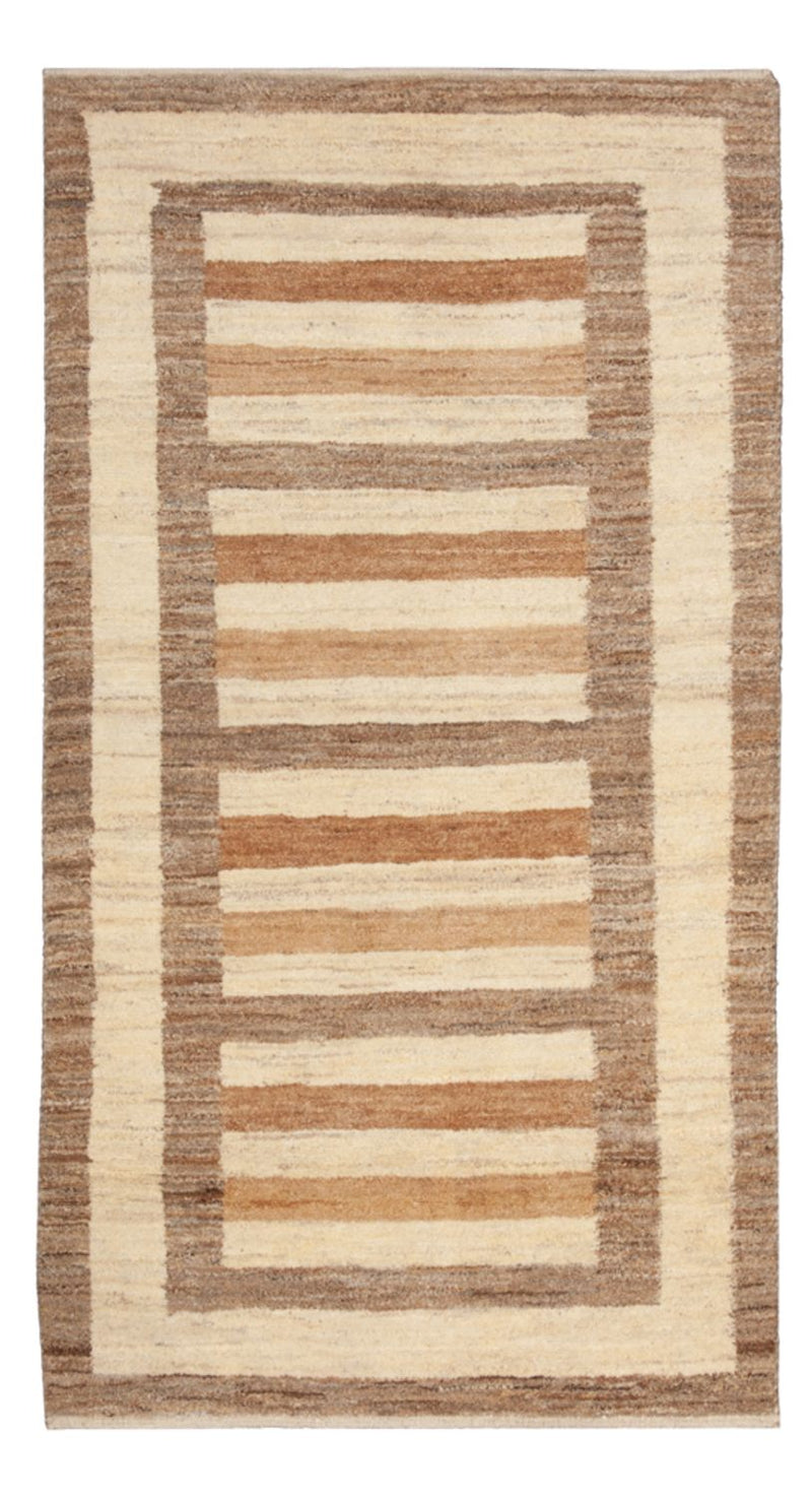 Gabbeh Teppich - Loribaft Perser - 139 x 72 cm - beige