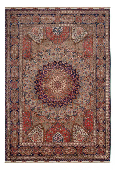 Täbriz - 50 Raj Teppich 344x498cm - Perserteppich