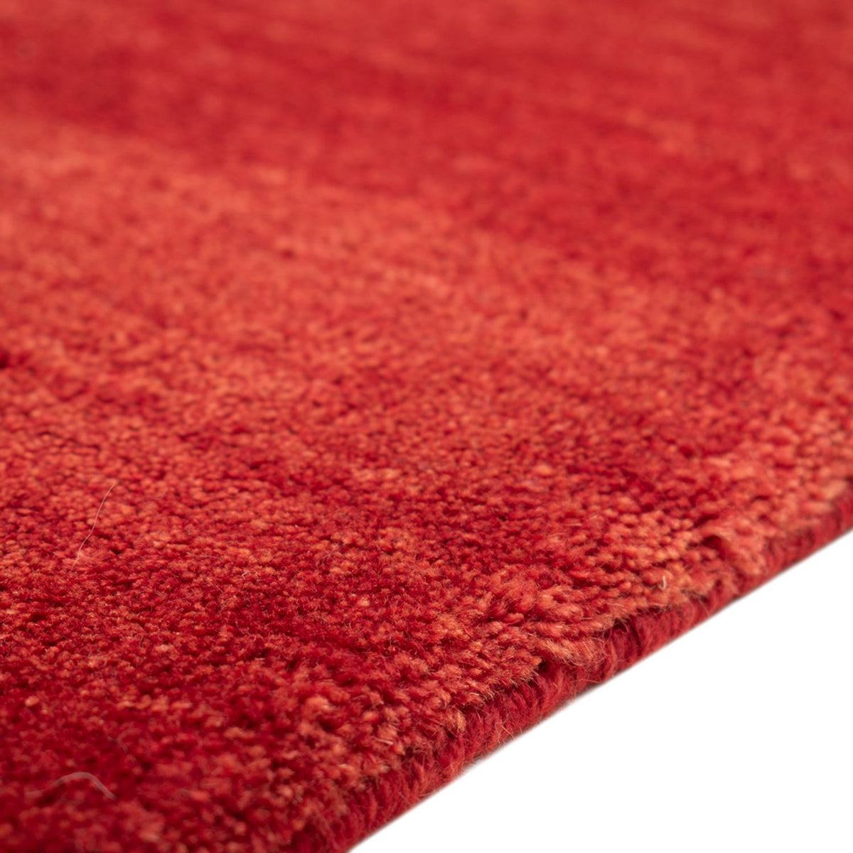 Gabbeh Teppich - Loribaft Perser - 125 x 82 cm - rot