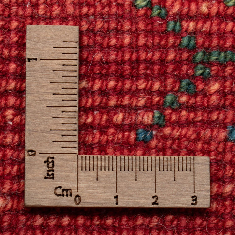 Gabbeh Teppich - Loribaft Perser - 146 x 68 cm - hellrot