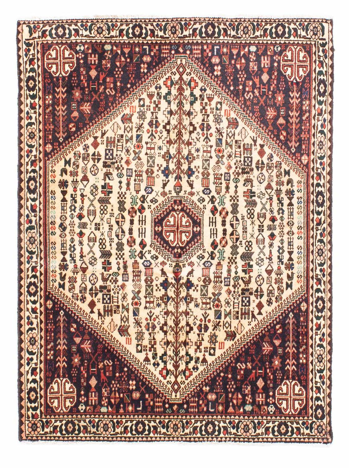 Perserteppich - Nomadic 143 x 110 cm - beige