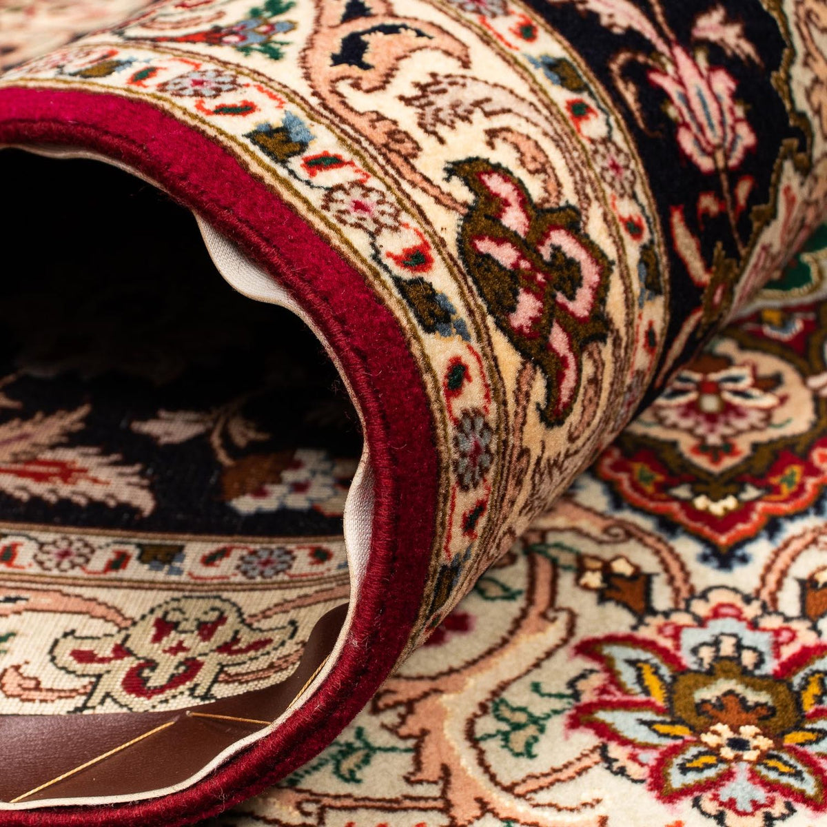 Perserteppich - Täbriz - Royal 393 x 298 cm Teppich Wohnzimmer