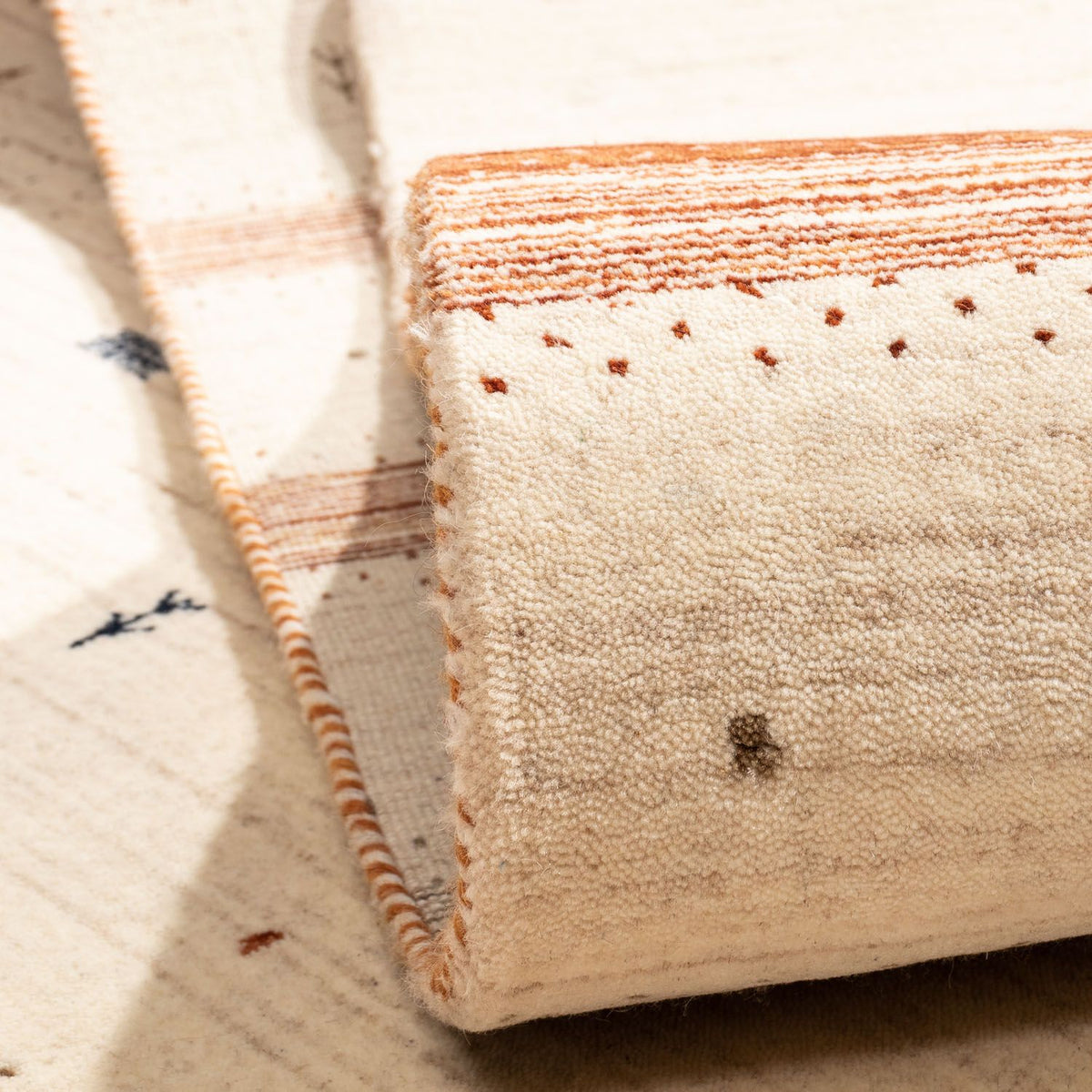 Gabbeh Teppich - Loribaft Indus 304 x 206 cm - beige
