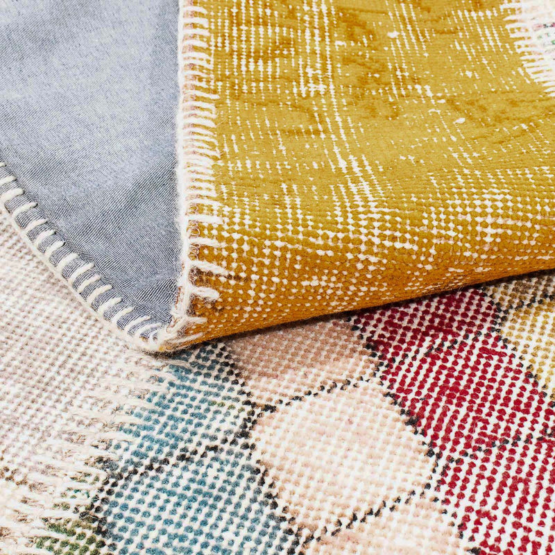 Patchwork Teppich 202 x 80 cm