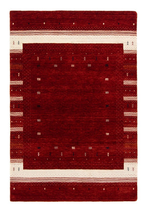 Gabbeh Teppich - Loribaft Indus 204 x 140 cm - rot