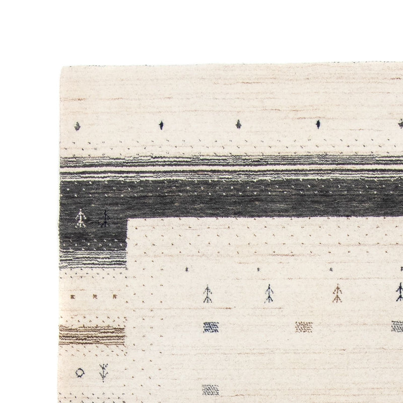 Gabbeh Teppich - Loribaft Indus 200 x 145 cm - beige