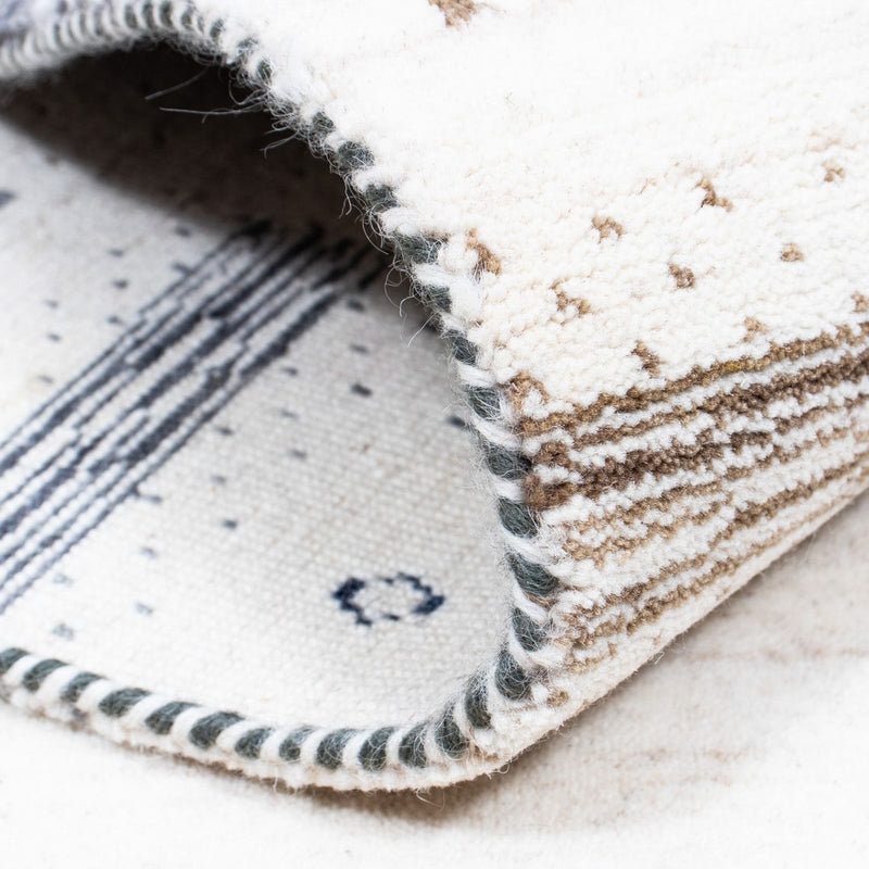 Gabbeh Teppich - Loribaft Indus 200 x 145 cm - beige