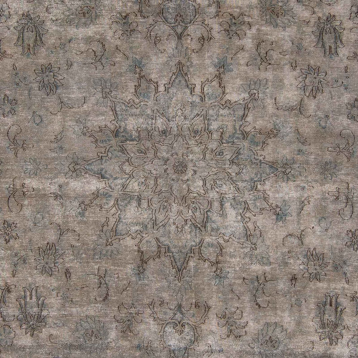Vintage Teppich 389 x 290 cm Wohnzimmer Teppich