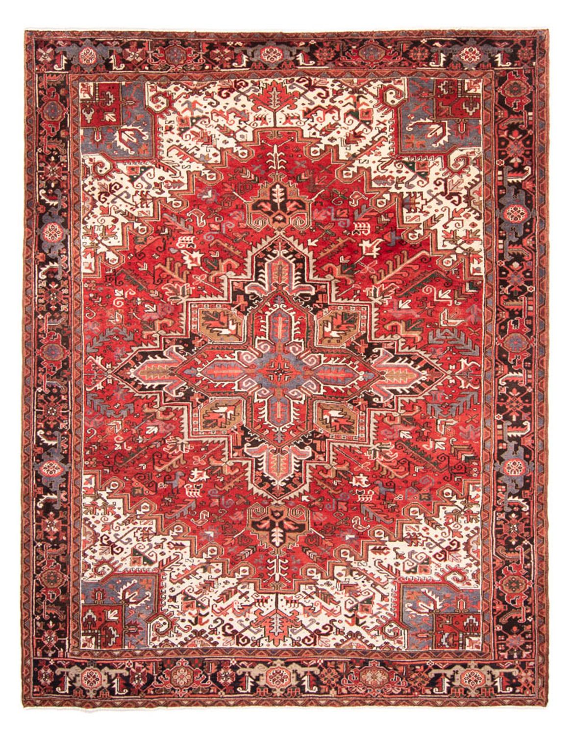 Perserteppich - Nomadic 340 x 260 cm - rot