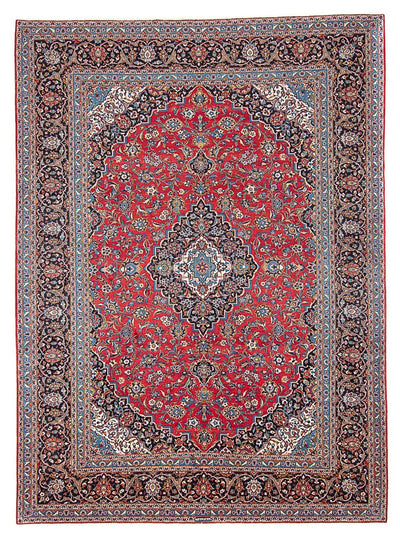 Keshan Teppich 398x400cm - Perserteppich