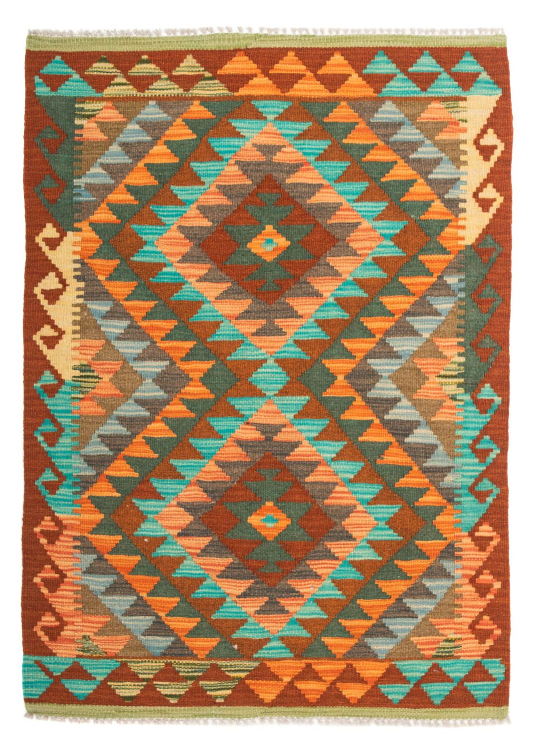 Kelim Teppich - Splash 125 x 80 cm - mehrfarbig