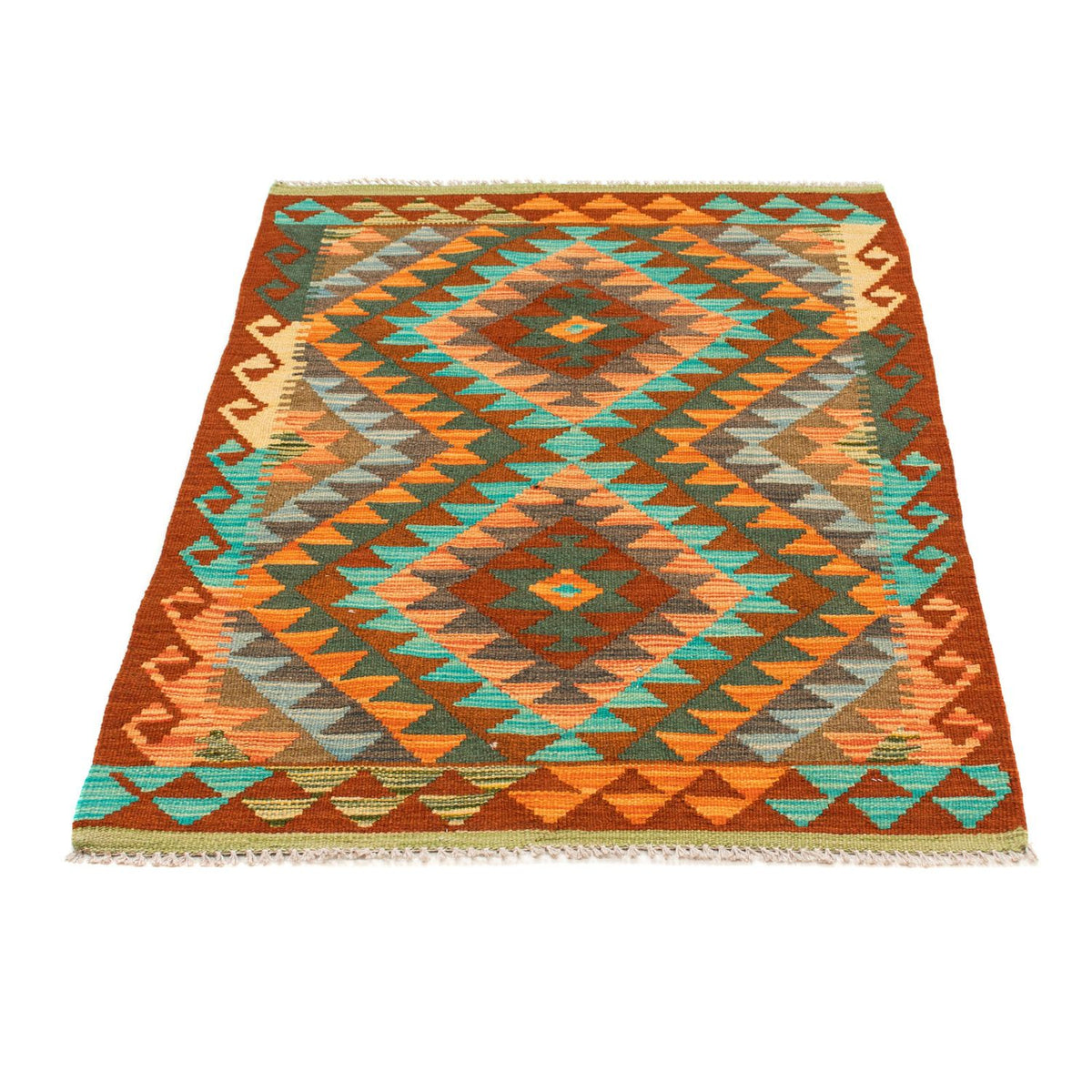 Kelim Teppich - Splash 125 x 80 cm - mehrfarbig