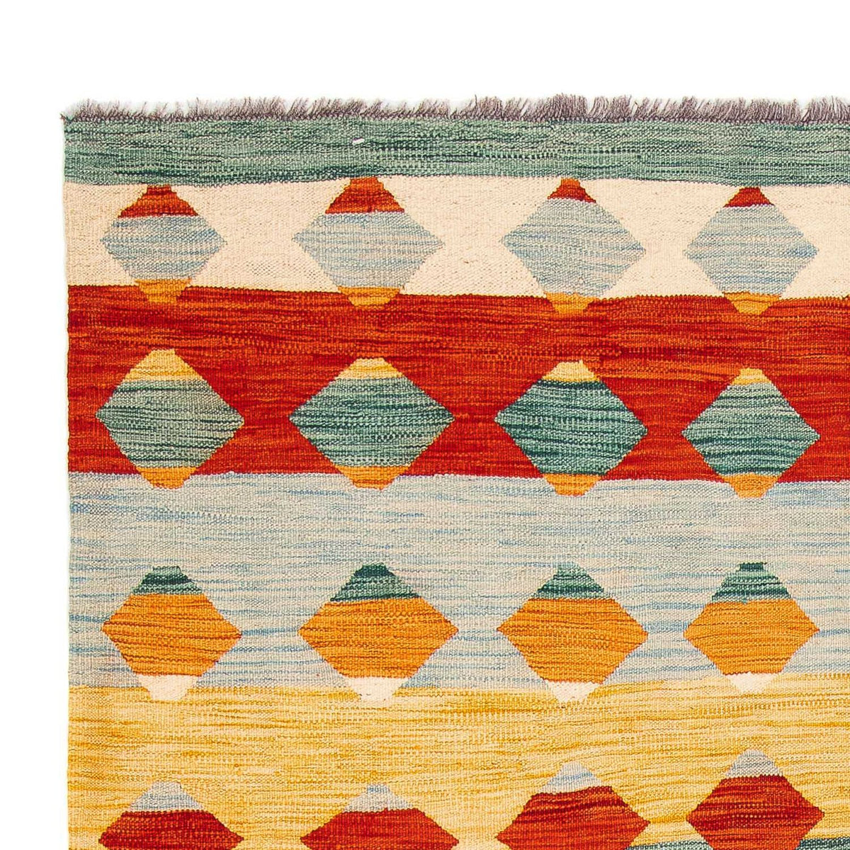 Kelim Teppich - Splash 244 x 170 cm - mehrfarbig