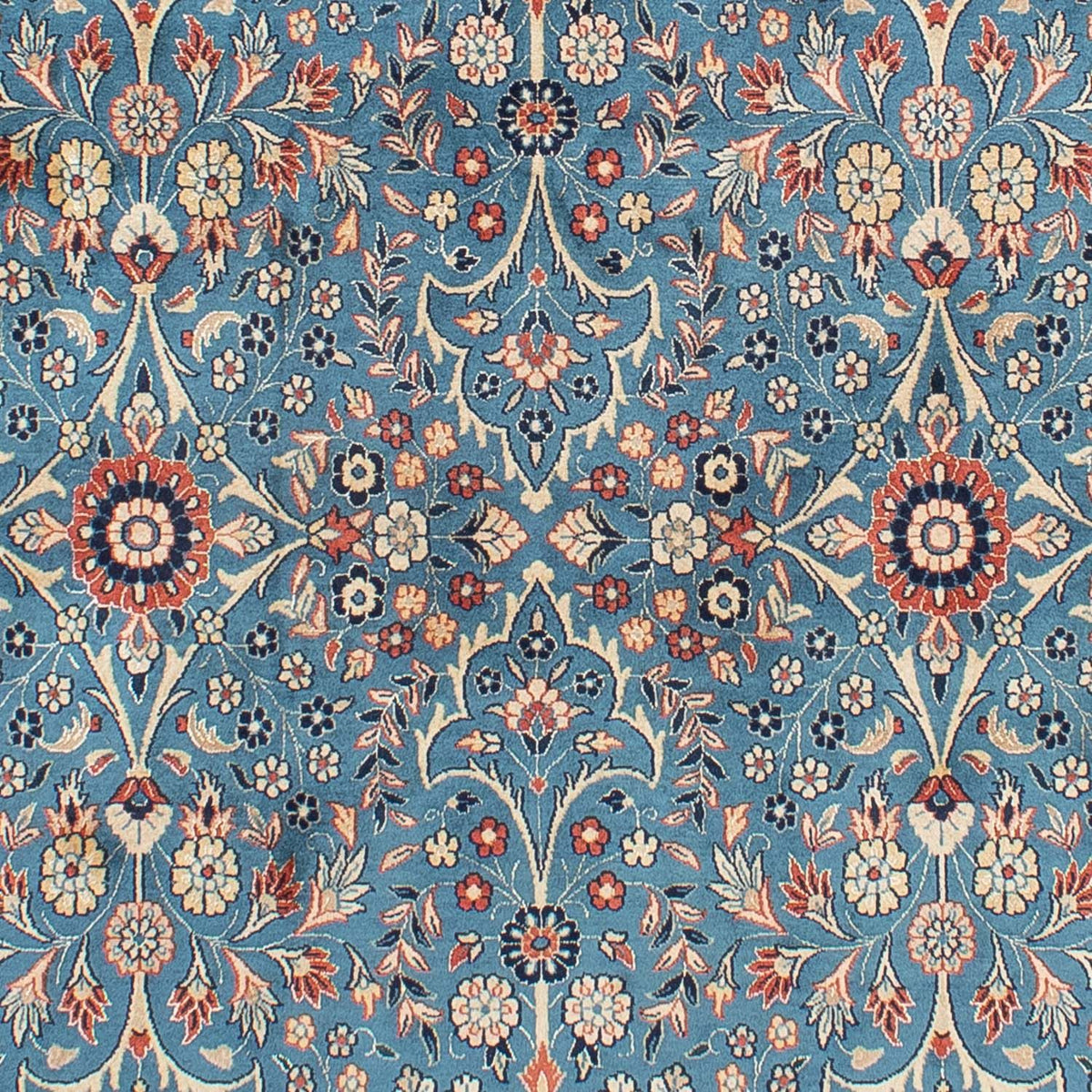 Perserteppich - Nomadic 307 x 219 cm - seeblau