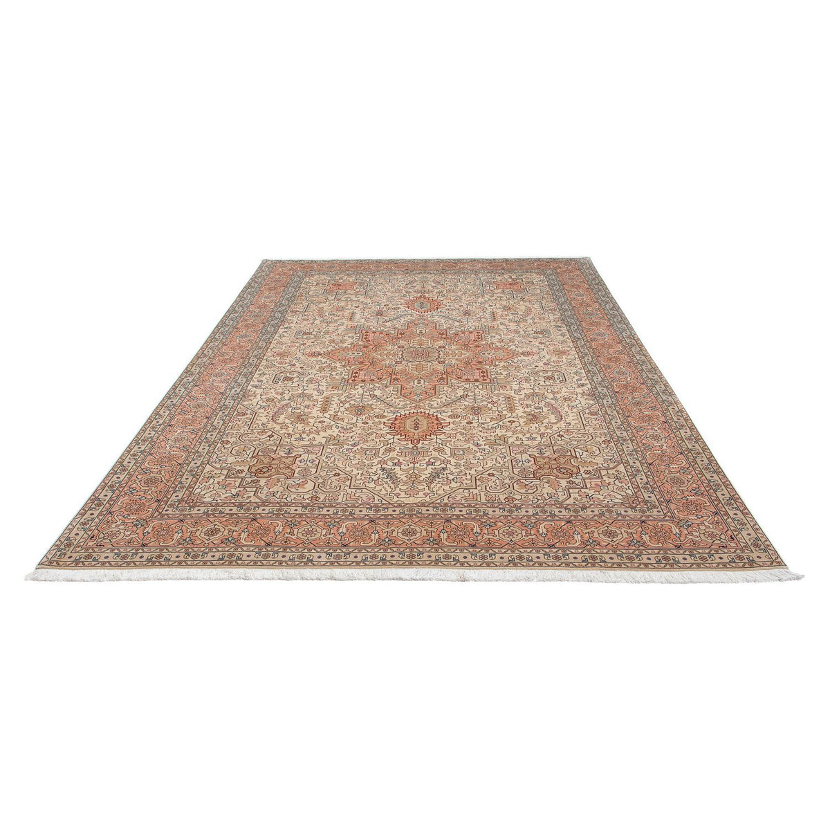 Perserteppich - Täbriz - Royal 302 x 205 cm Wohnzimmer Teppich