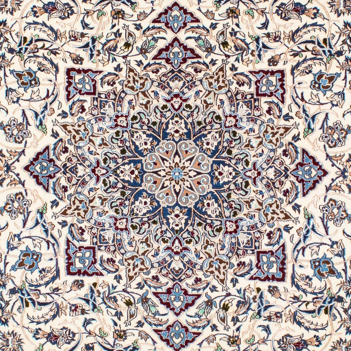 Perserteppich - Nain - Royal 240 x 151 cm Wohnzimmer Teppich