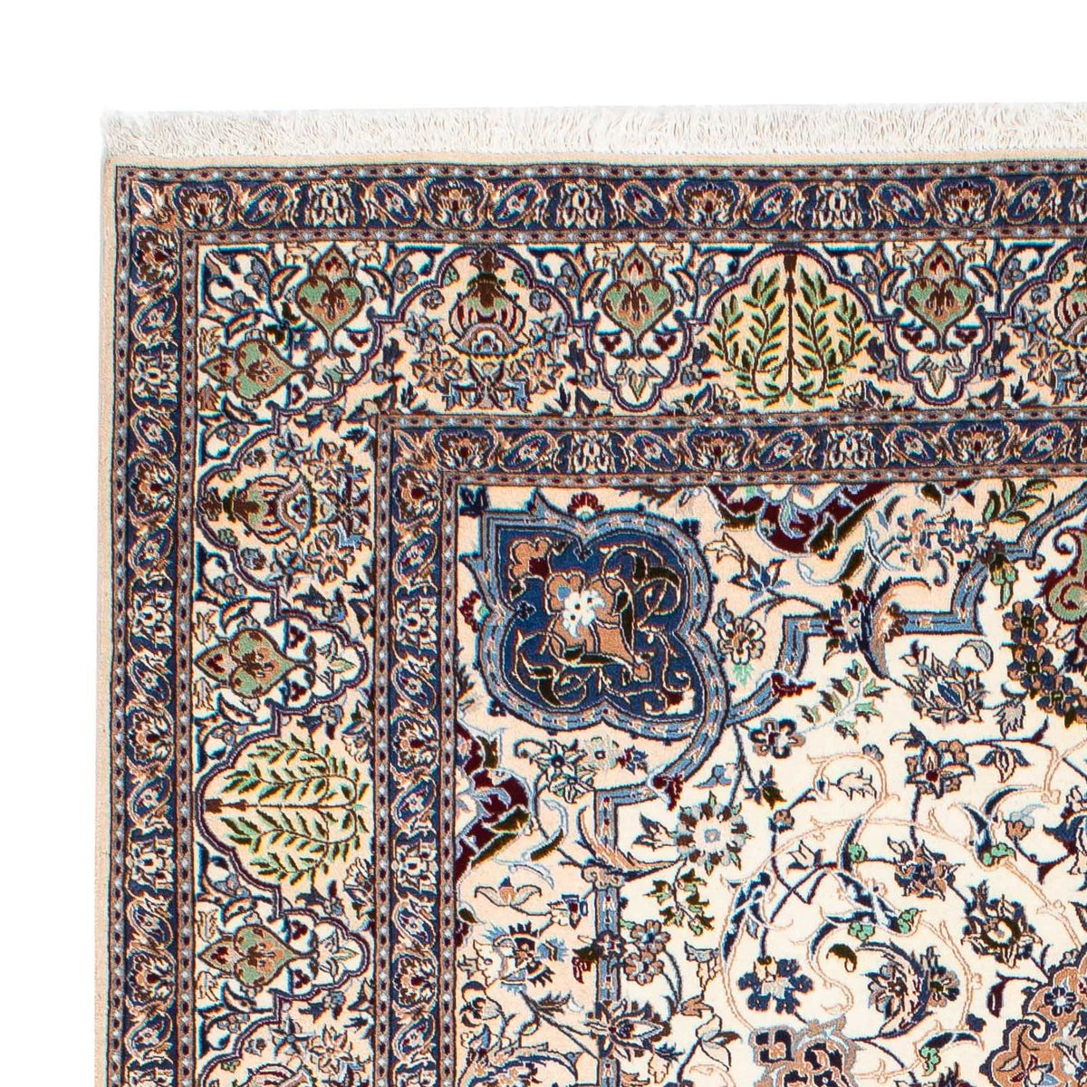 Perserteppich - Nain - Royal 240 x 151 cm Wohnzimmer Teppich