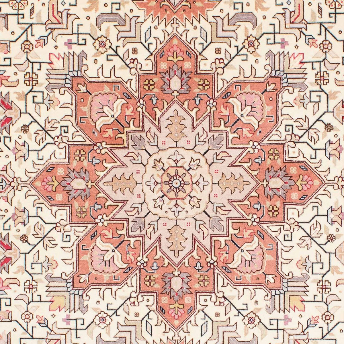 Perserteppich - Täbriz - Royal 208 x 153 cm Teppichbrücke