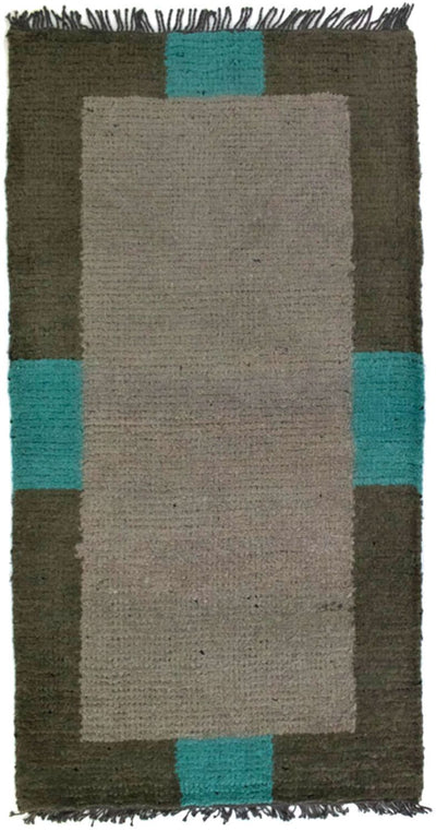 Nepal Teppich 70x140cm - Wollteppich